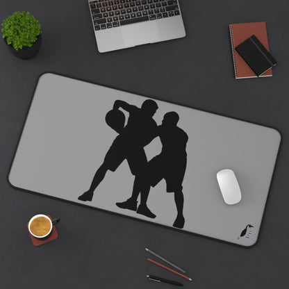 Desk Mat: Basketball Grey