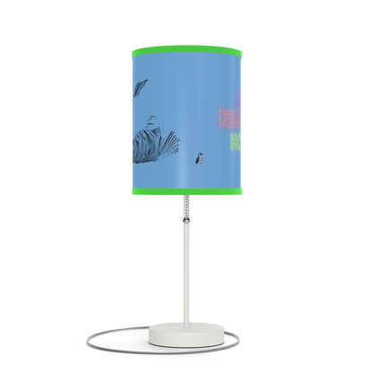 Lamp on a Stand, US|CA plug: Writing Lite Blue