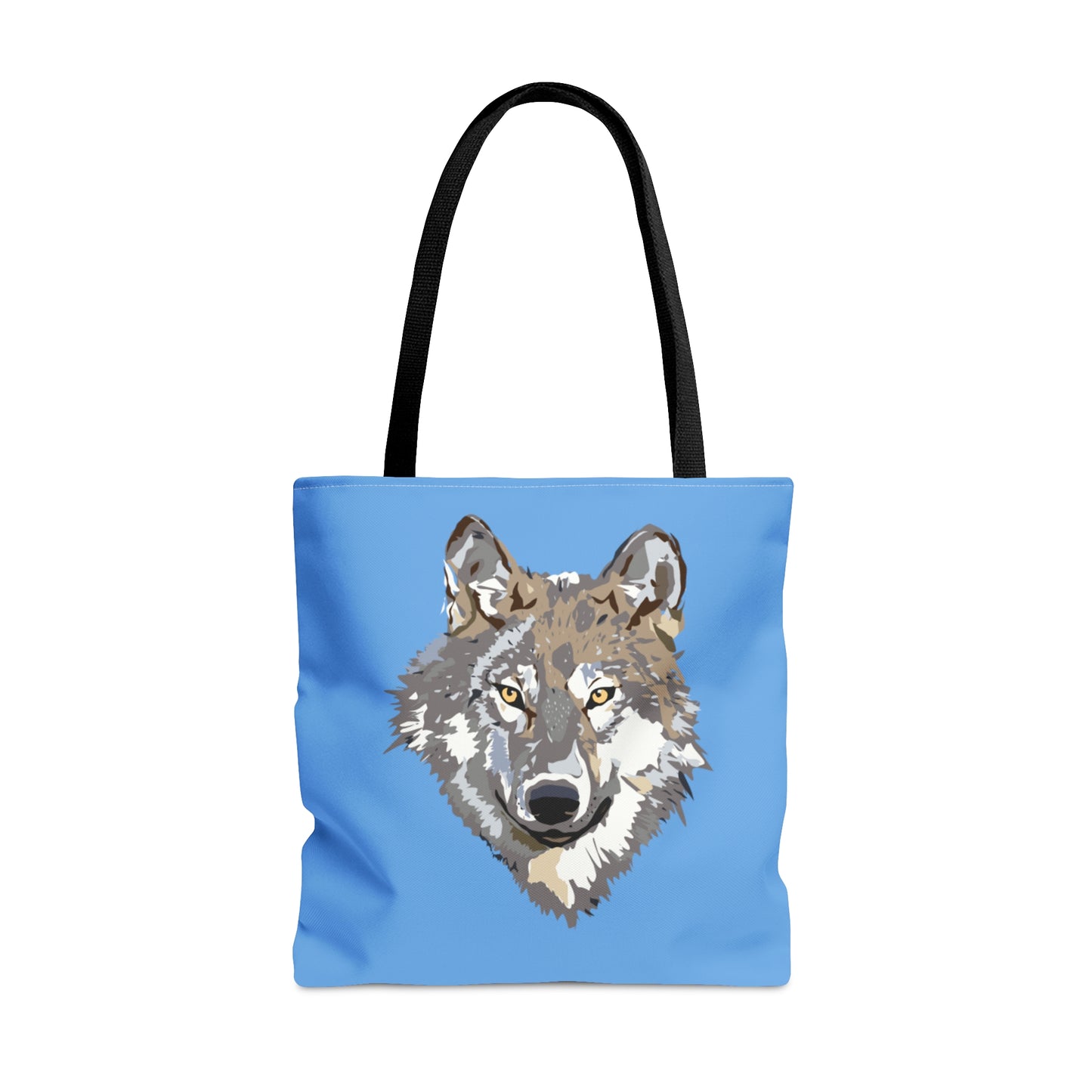 Tote Bag: Wolves Lite Blue