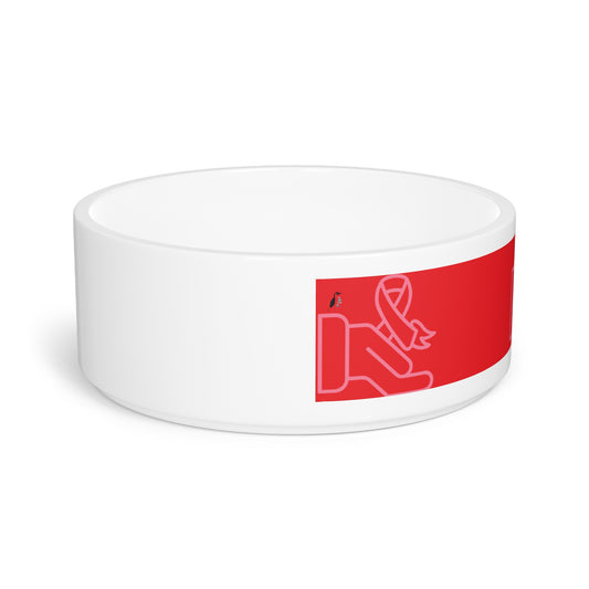 Pet Bowl: Fight Cancer Red