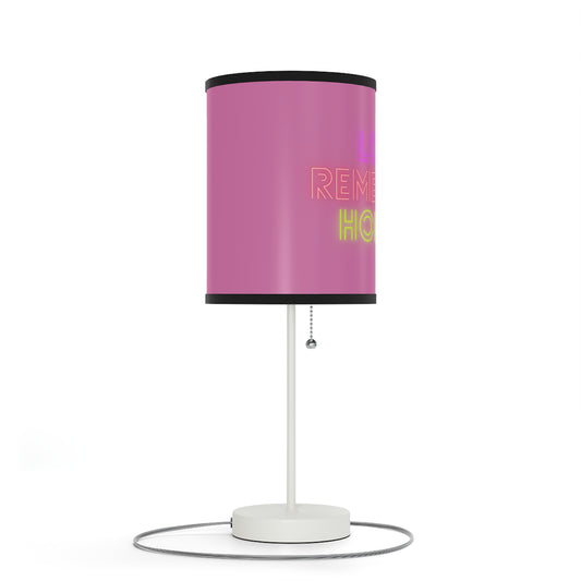 Lamp on a Stand, US|CA plug: Lost Remember Honor Lite Pink