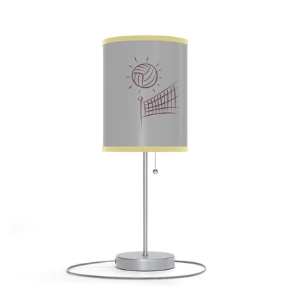 Lamp on a Stand, US|CA plug: Volleyball Lite Grey