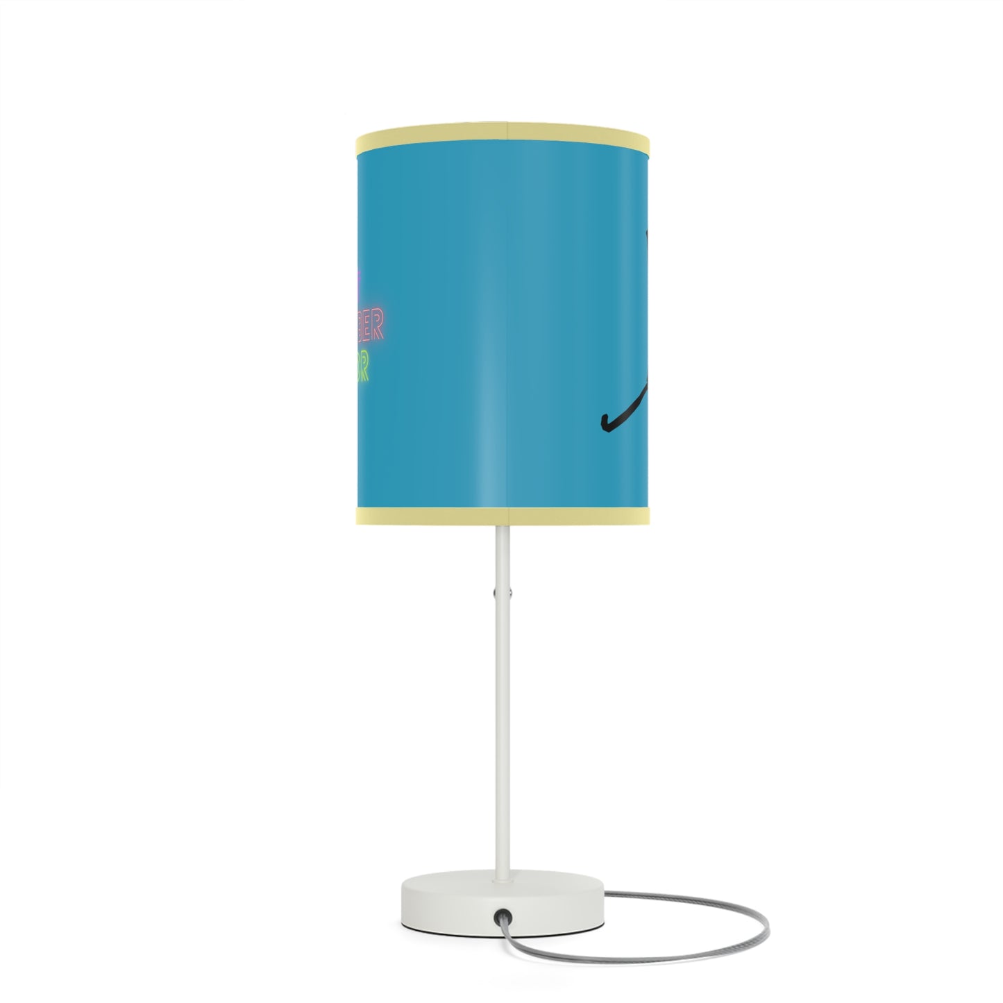 Lamp on a Stand, US|CA plug: Hockey Turquoise