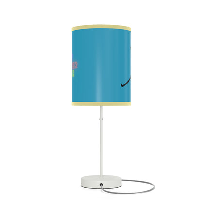 Lamp on a Stand, US|CA plug: Hockey Turquoise