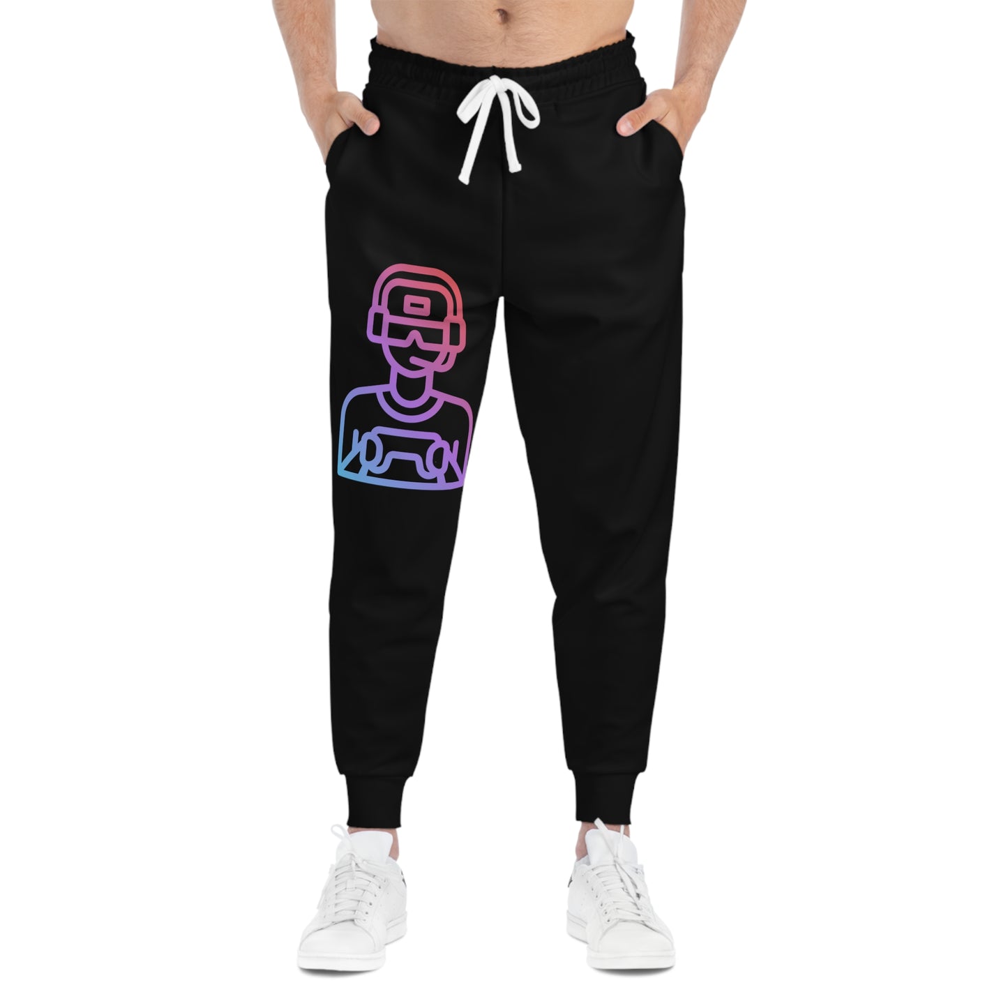 Athletic Joggers: Gaming Black