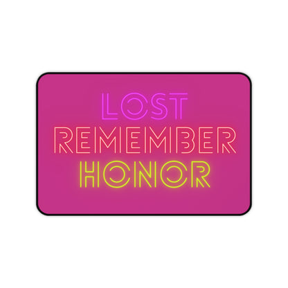 Desk Mat: Lost Remember Honor Pink