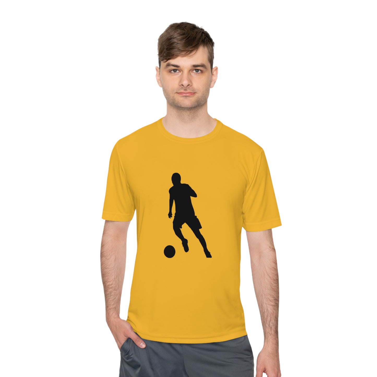 Moisture Wicking Tee: Soccer #1