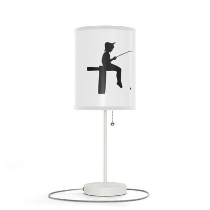 Lamp on a Stand, US|CA plug: Fishing White 