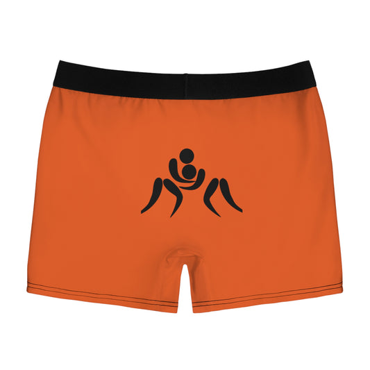 Men's Boxer Briefs: Wrestling Orange