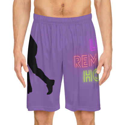 Basketball Shorts: Hockey Lite Purple