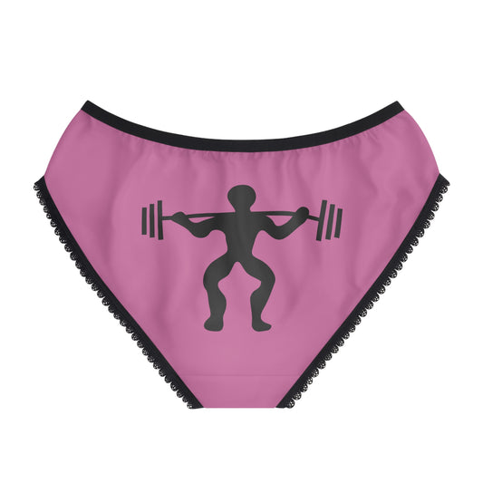 Women's Briefs: Weightlifting Lite Pink