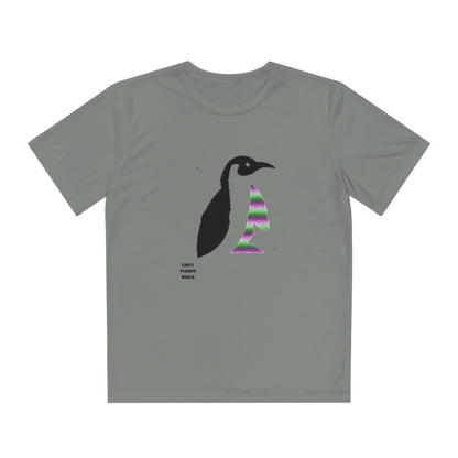 Youth Competitor Tee #1 : Crazy Penguin World Logo