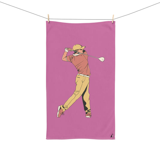 Hand Towel: Golf Lite Pink