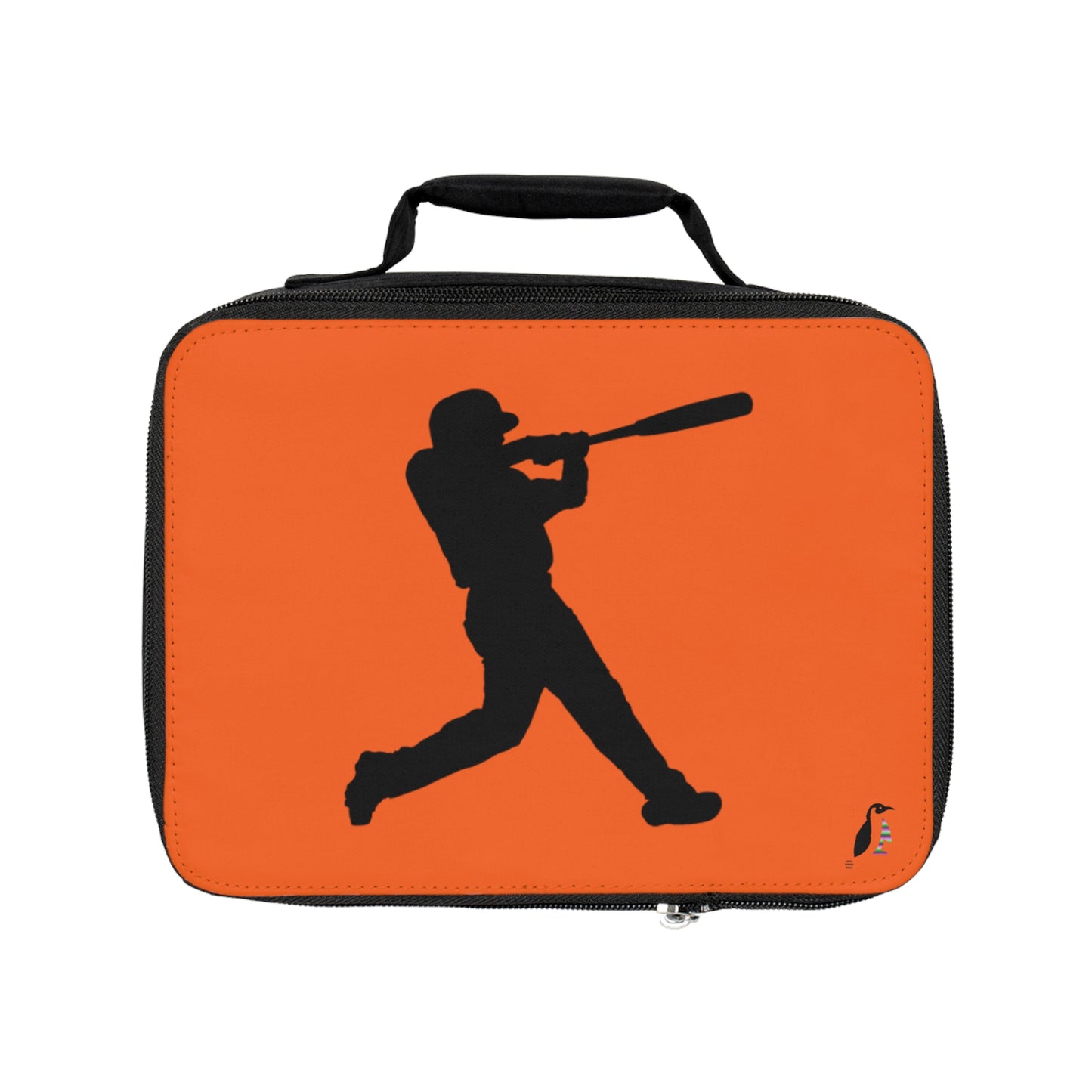 Lunch Bag: Baseball Orange