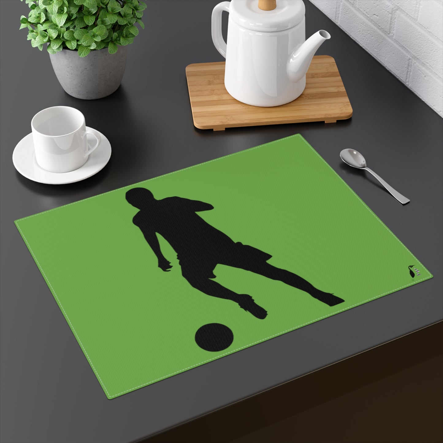 Placemat, 1pc: Soccer Green