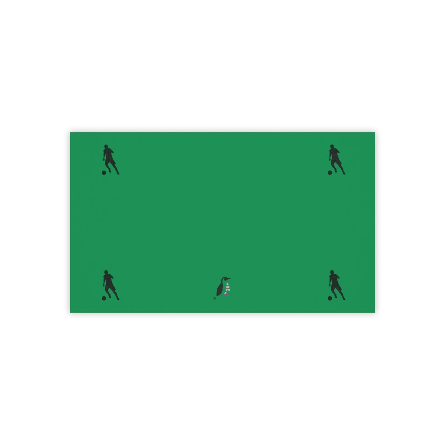 Post-it® Note Pads: Soccer Dark Green