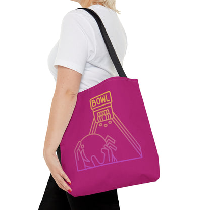 Tote Bag: Bowling Pink