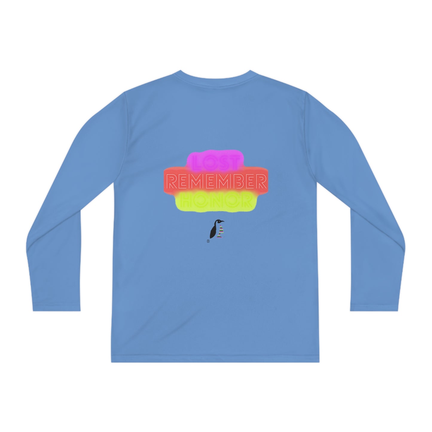 Youth Long Sleeve Competitor Tee: LGBTQ Pride 