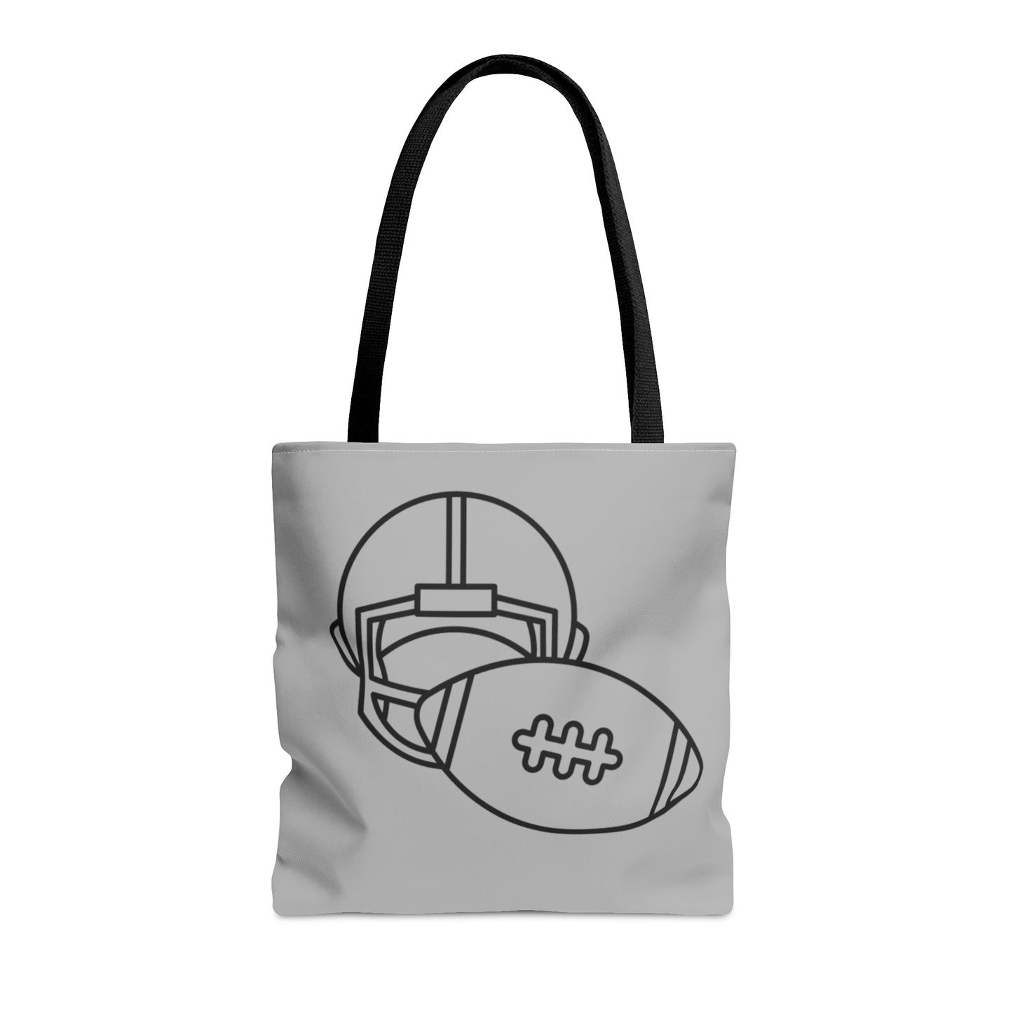 Tote Bag: Football Lite Grey