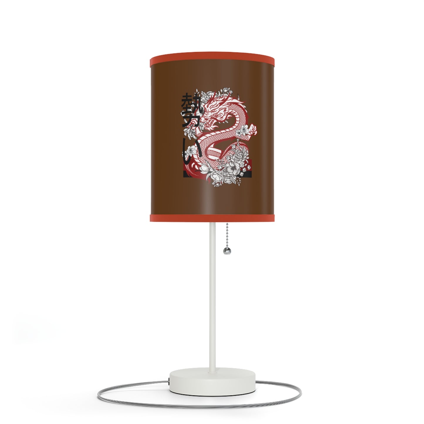 Lamp on a Stand, US|CA plug: Dragons Brown