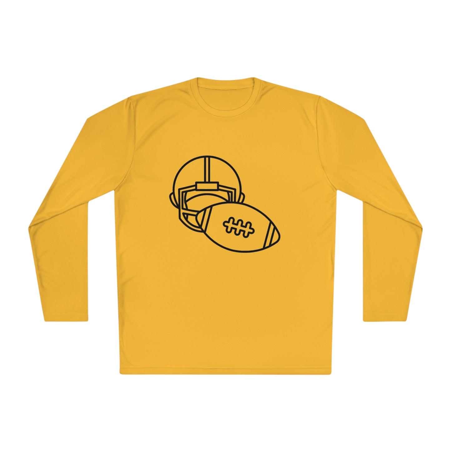 Lightweight Long Sleeve Tee: Football #1