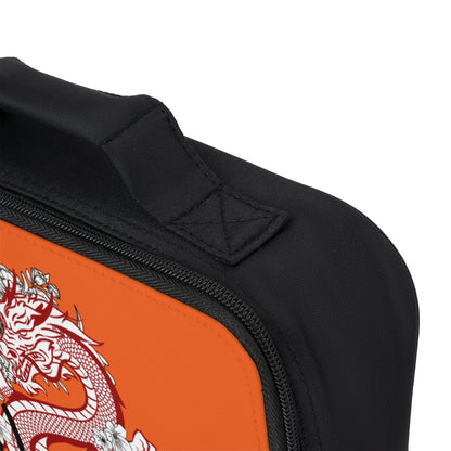 Lunch Bag: Dragons Orange