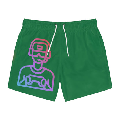 Swim Trunks: Gaming Dark Green