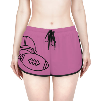 Women's Relaxed Shorts: Football Lite Pink