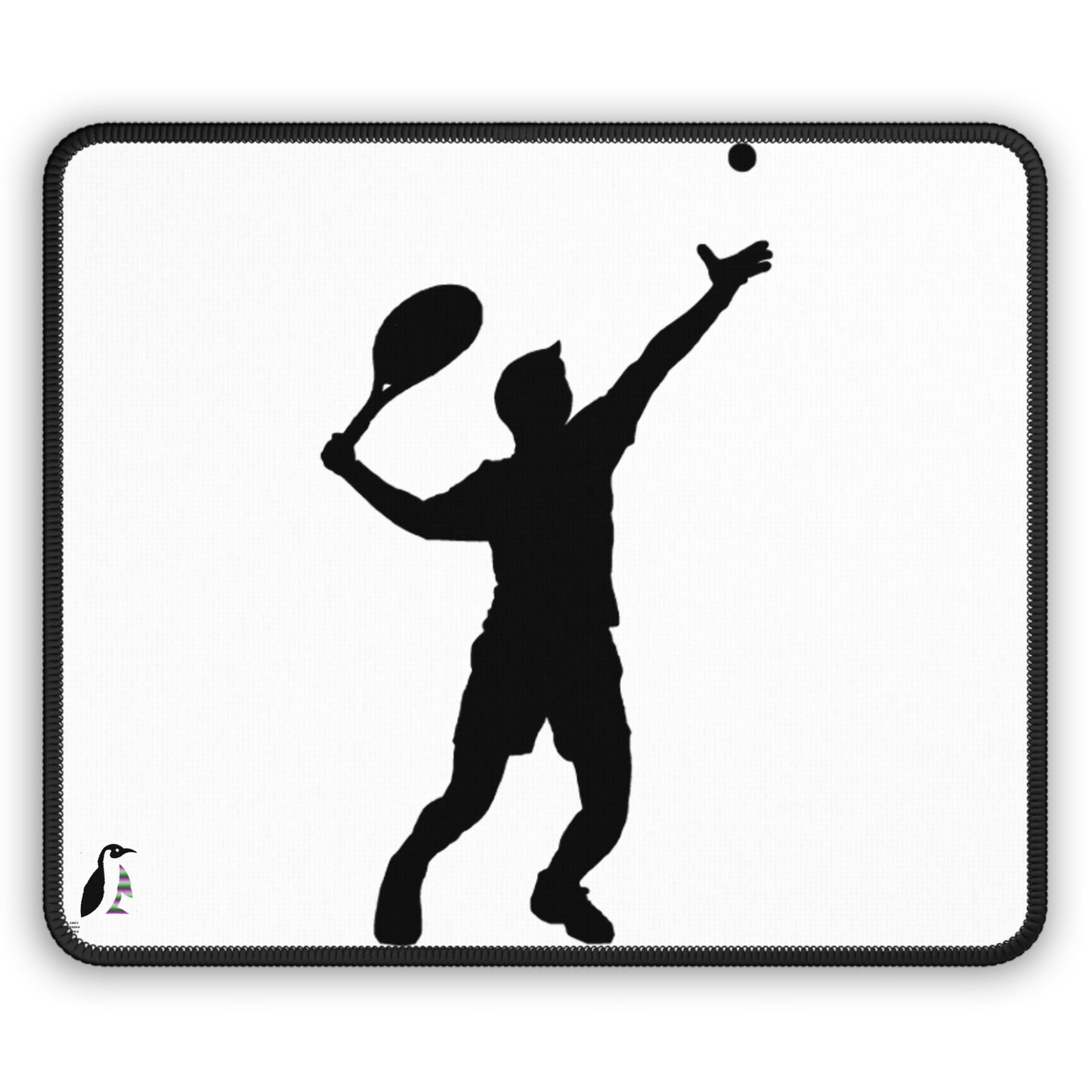 Gaming Mouse Pad: Tennis White