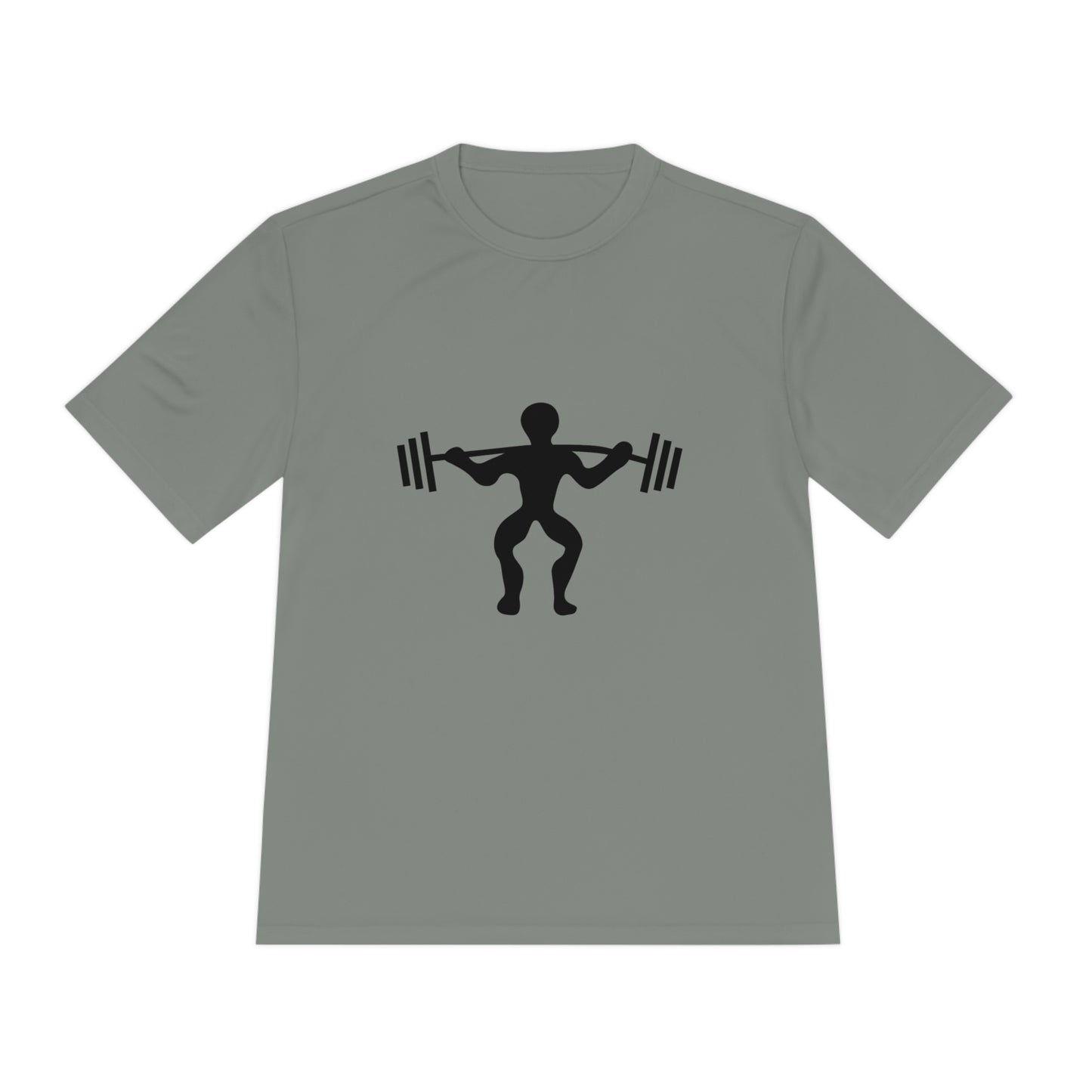 Moisture Wicking Tee: Weightlifting #2