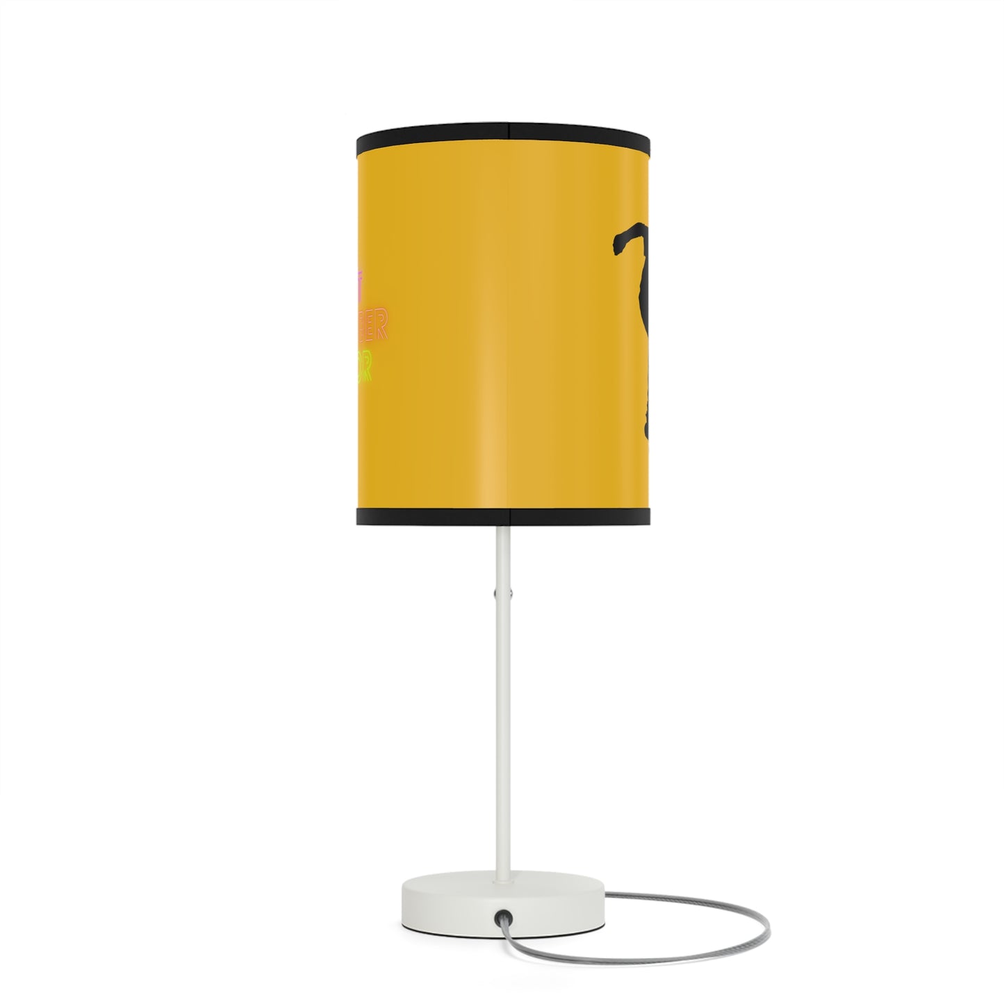 Lamp on a Stand, US|CA plug: Skateboarding Yellow