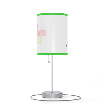 Lamp on a Stand, US|CA plug: Lost Remember Honor White 