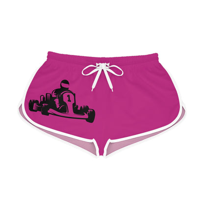 Women's Relaxed Shorts: Racing Pink