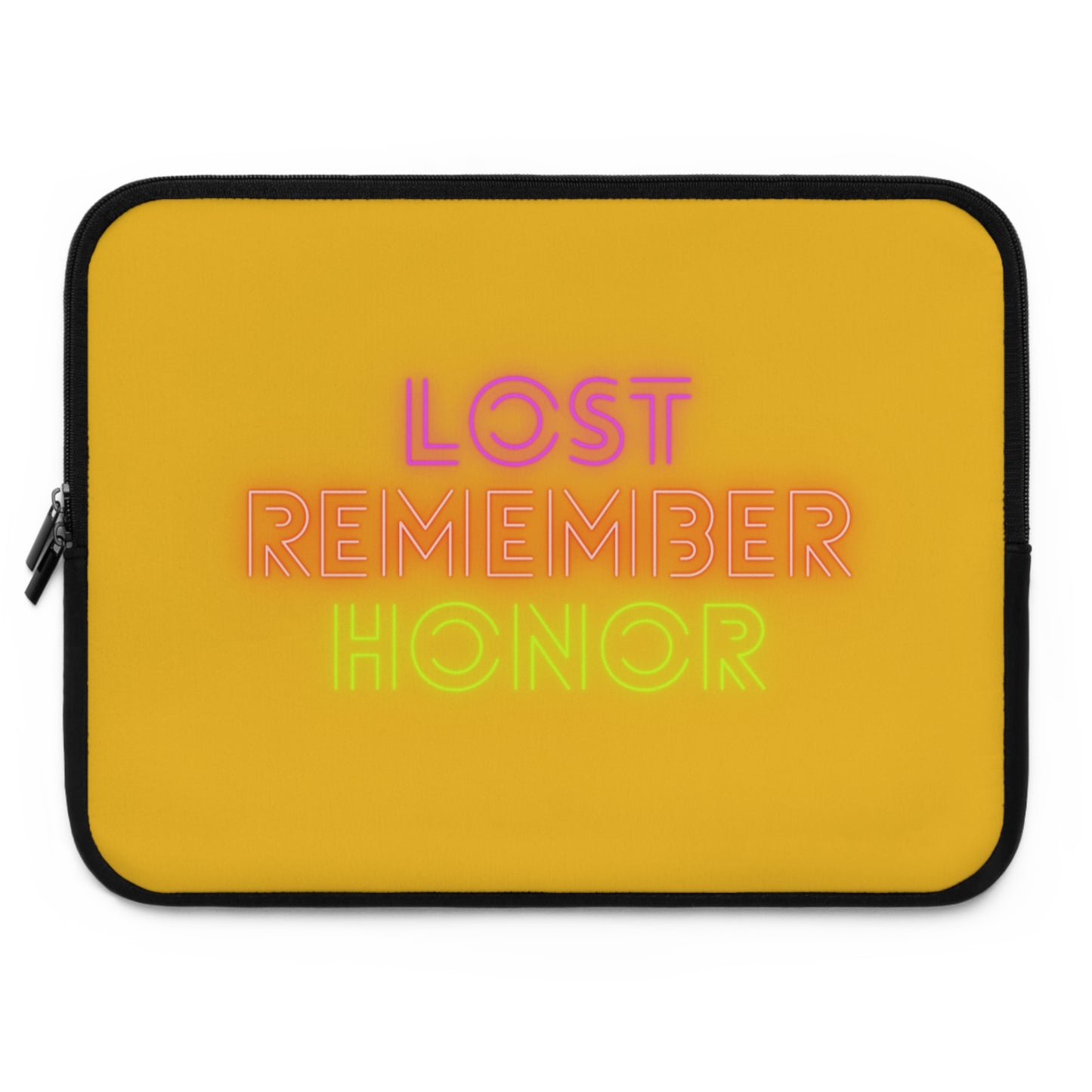 Laptop Sleeve: Lost Remember Honor Yellow