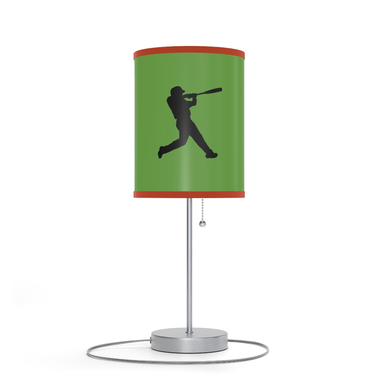 Lamp on a Stand, US|CA plug: Baseball Green 