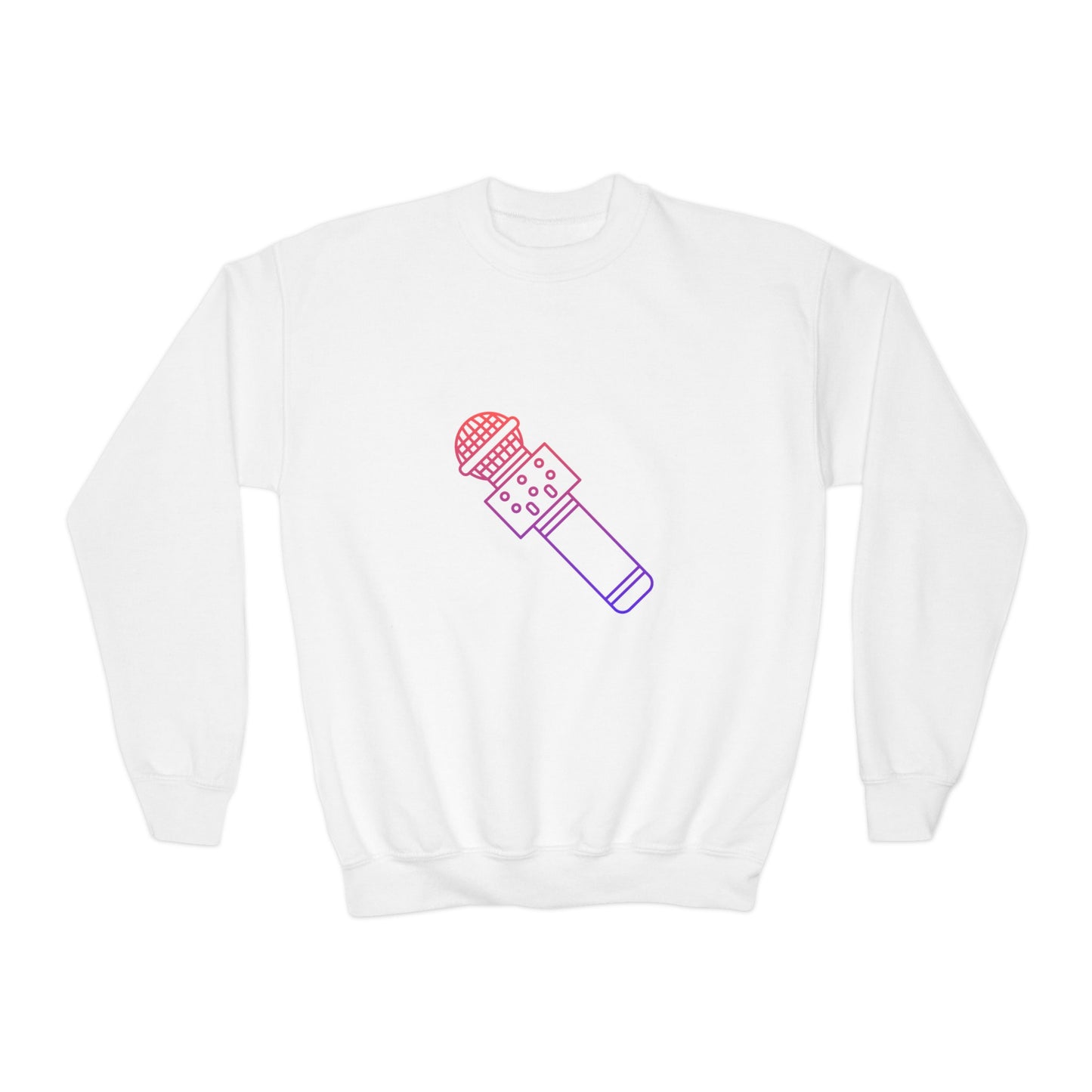 Youth Crewneck Sweatshirt: Musika 