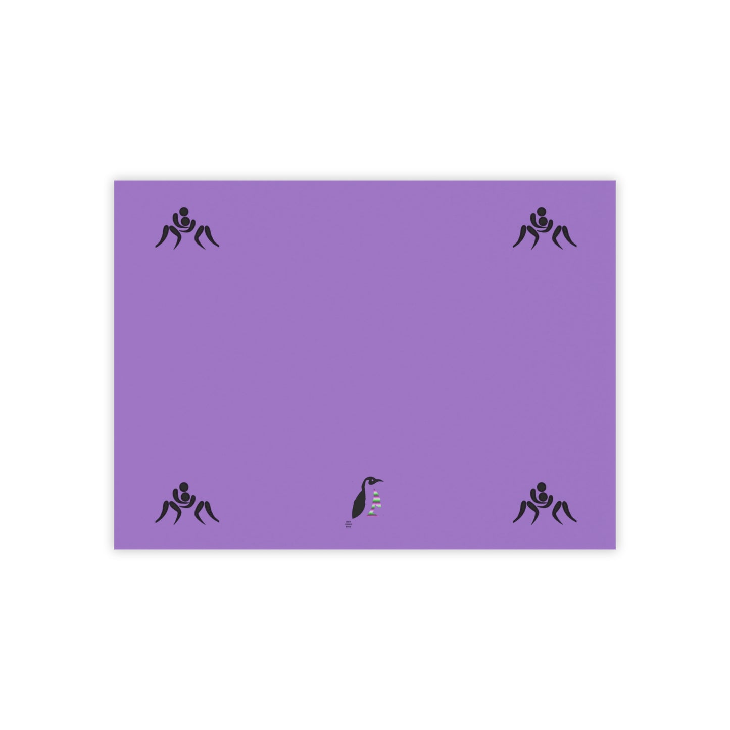 Post-it® Note Pads: Wrestling Lite Purple