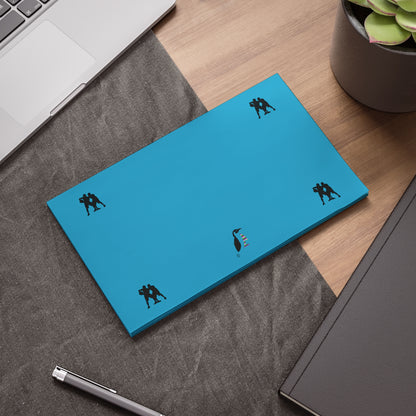 Post-it® Note Pads: Basketball Turquoise