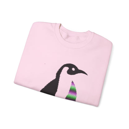 Heavy Blend™ Crewneck Sweatshirt: Crazy Penguin World Logo #2