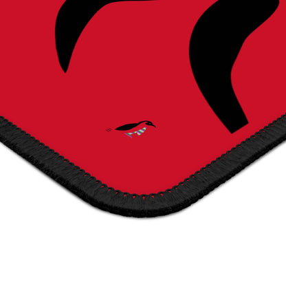 Gaming Mouse Pad: Wrestling Dark Red