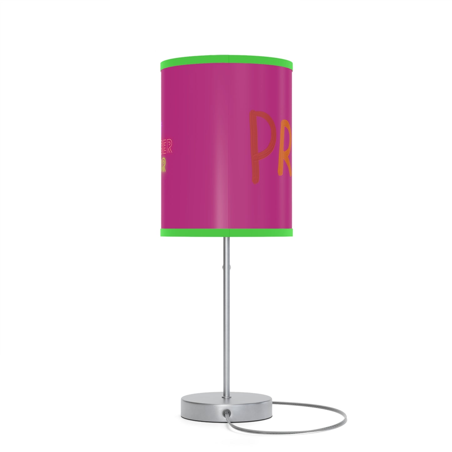 Lamp on a Stand, US|CA plug: LGBTQ Pride Pink 