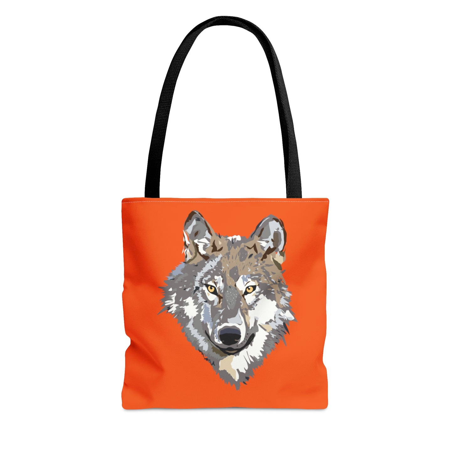 Tote Bag: Wolves Orange