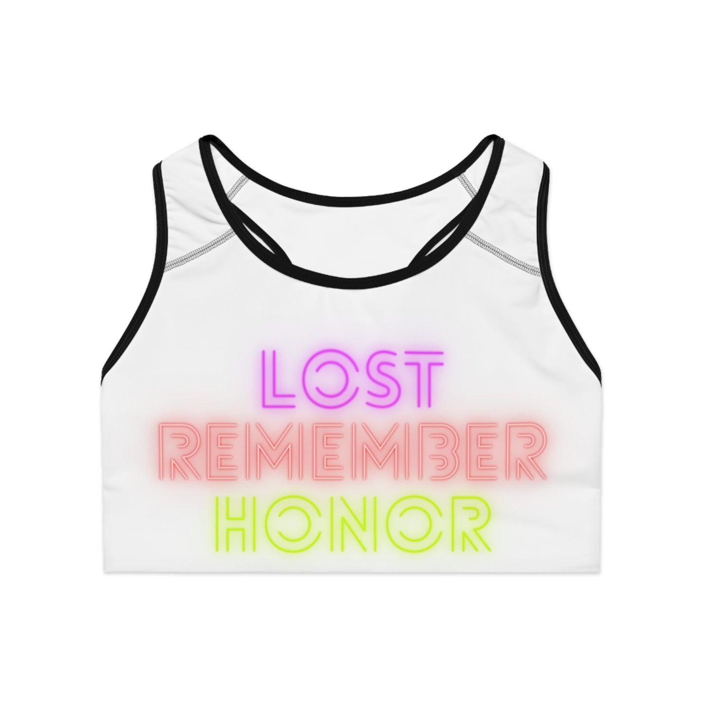 Sports Bra: Lost Remember Honor White