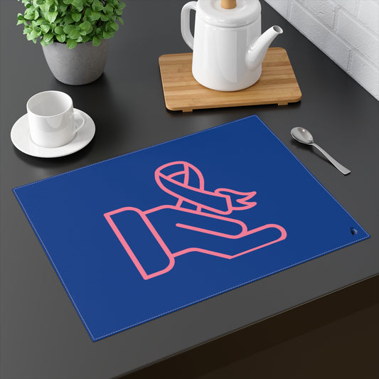 Placemat, 1pc: Fight Cancer Dark Blue