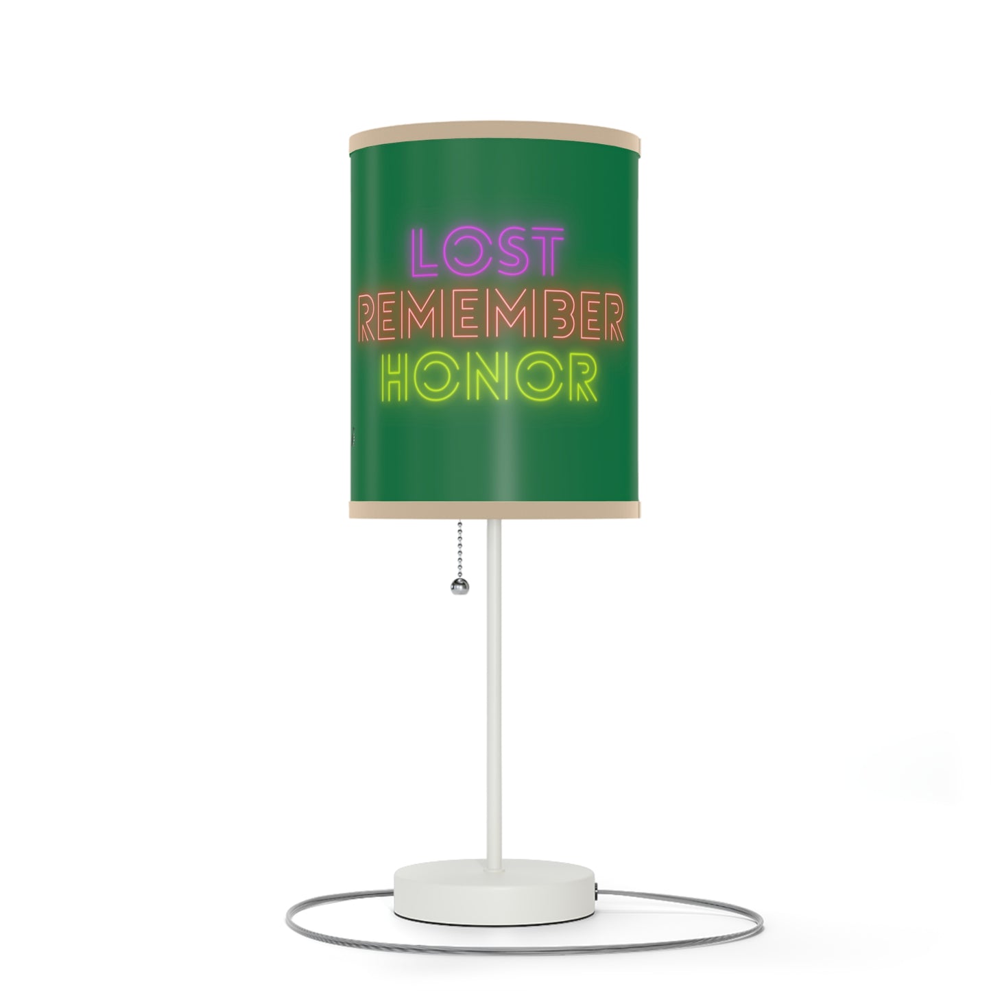 Lamp on a Stand, US|CA plug: Wrestling Dark Green