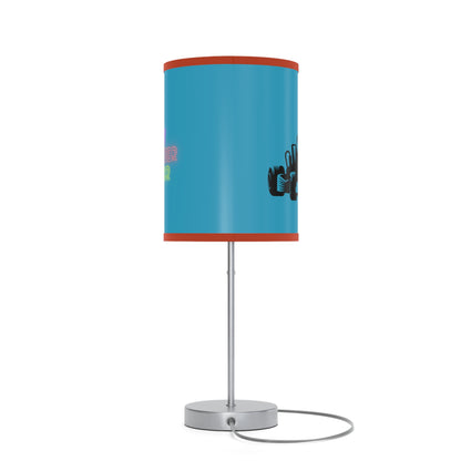 Lamp on a Stand, US|CA plug: Racing Turquoise