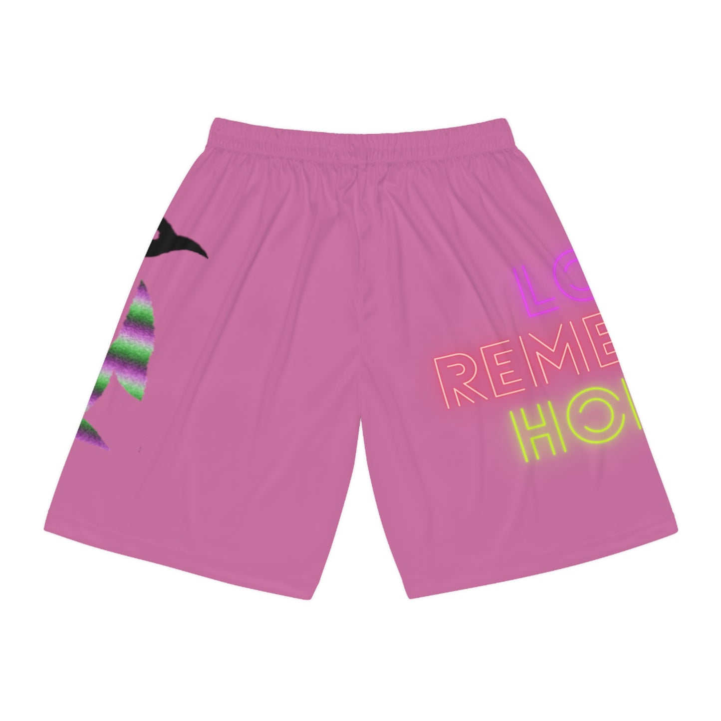 Basketball Shorts: Lost Remember Honor Lite Pink