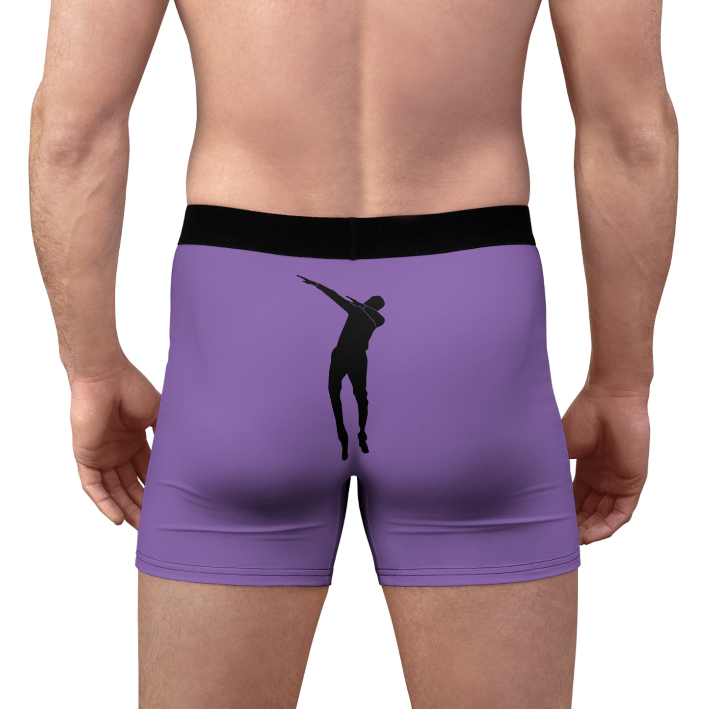 Men's Boxer Briefs: Dance Lite Purple