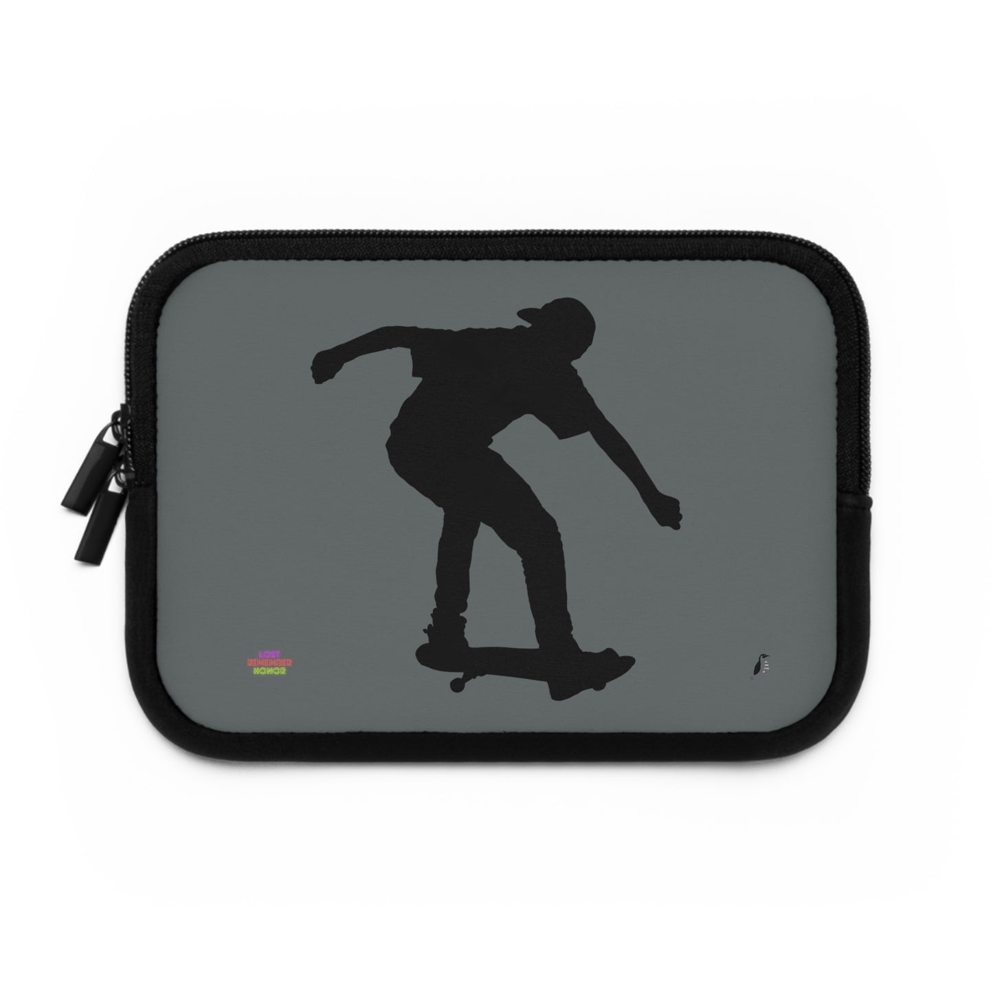 Laptop Sleeve: Skateboarding Dark Grey