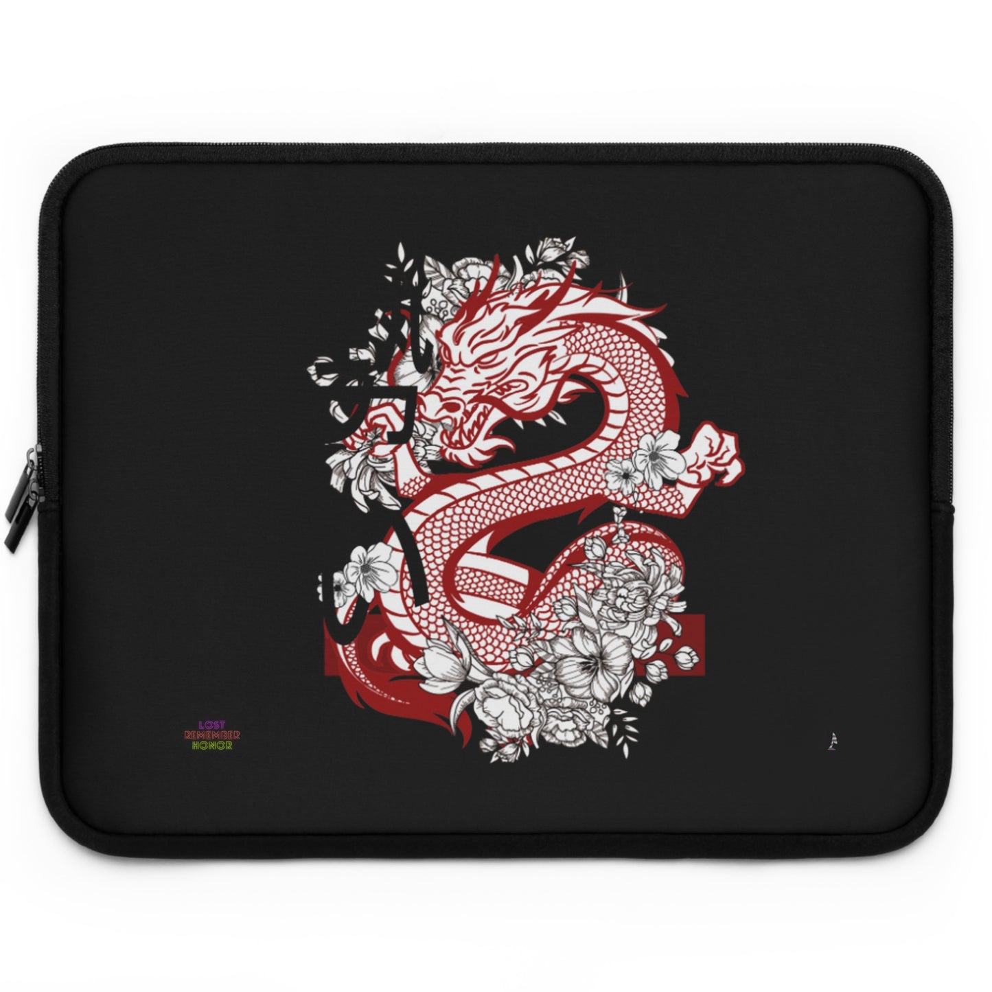 Laptop Sleeve: Dragons Black